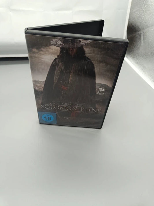 Solomon Kane DVD mit James Purefoy und FSK-16-Kennzeichnung, Vorderseite der Originalhülle