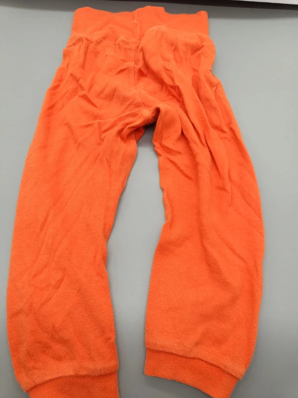 Orangefarbene Lupilu Kinderhose Größe 86, Rückseite