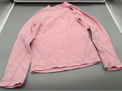 HM Langarmshirt Rosa Vorderseite
