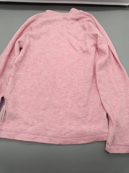 HM Langarmshirt Rosa Rueckseite