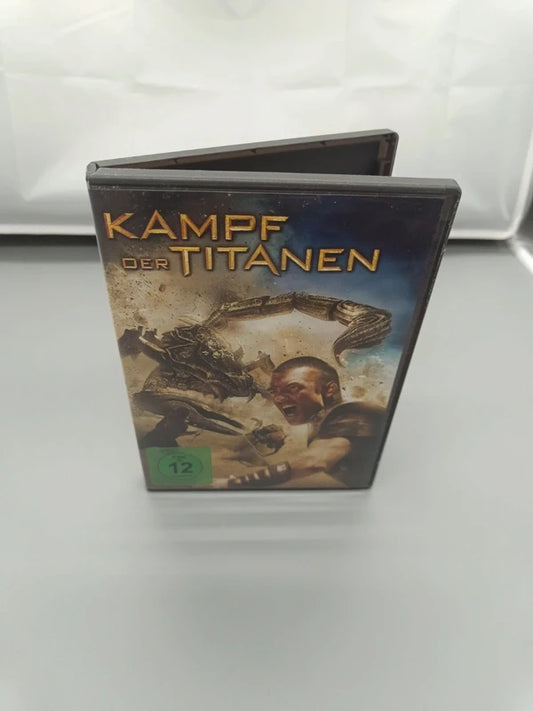 Kampf der Titanen DVD mit FSK-12-Kennzeichnung, Vorderseite der Originalhülle