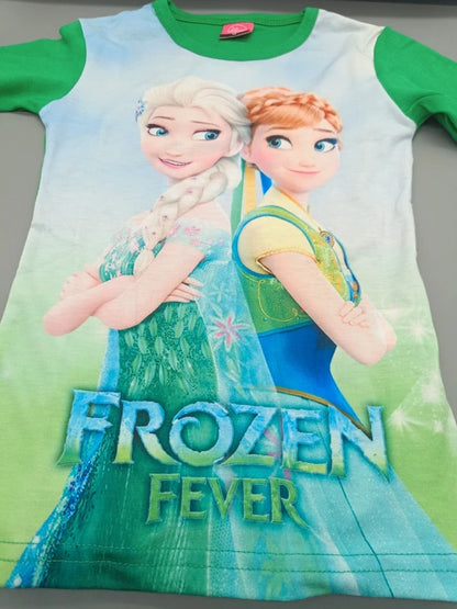 Detail des Frozen Fever Motivs mit Elsa und Anna