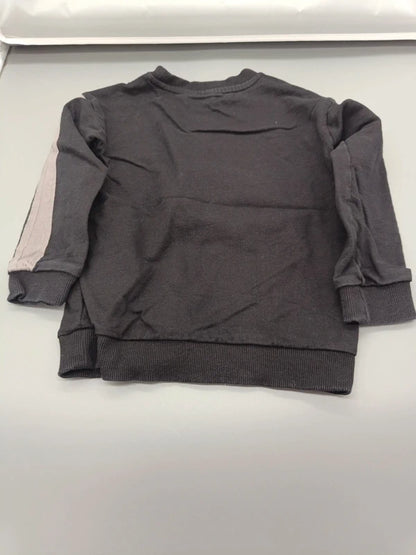 Rückseite des schwarzen Star Wars Kinder-Sweatshirts Größe 98