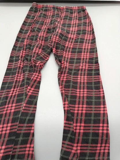 Lupilu Freizeithose rot-schwarz kariert Größe 98/104, Vorderansicht