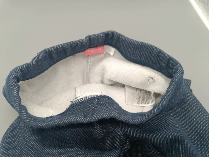 Helles weiches Innenfutter am Bund der Lupilu Kinderhose