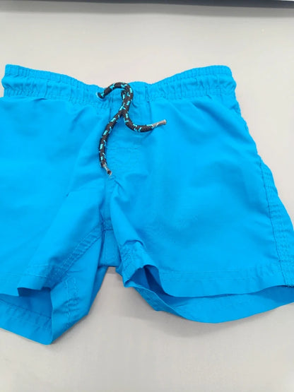Blaue H&M Kinder-Schwimmshorts in Größe 92, Vorderseite
