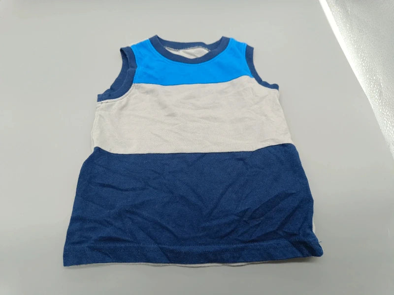 Gesamtansicht des dreifarbigen Circo Achselshirts
