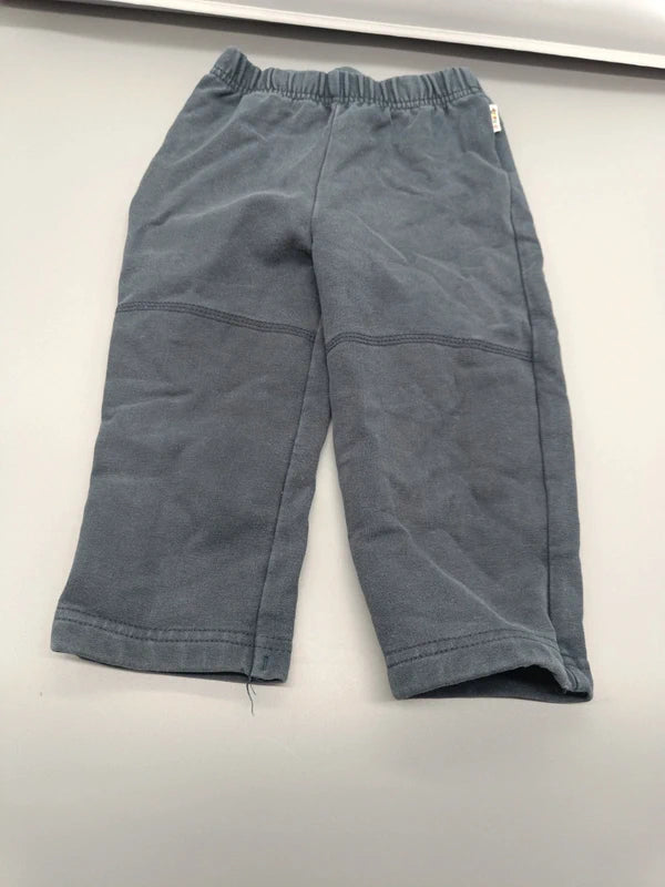 Dunkle Jako-o Kinder-Jogginghose Größe 80/86, Vorderseite mit elastischem Bund