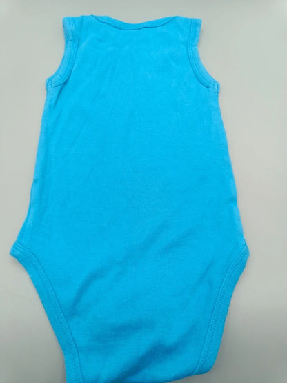 Impidimpi Body blau Größe 74/80, Rückseite