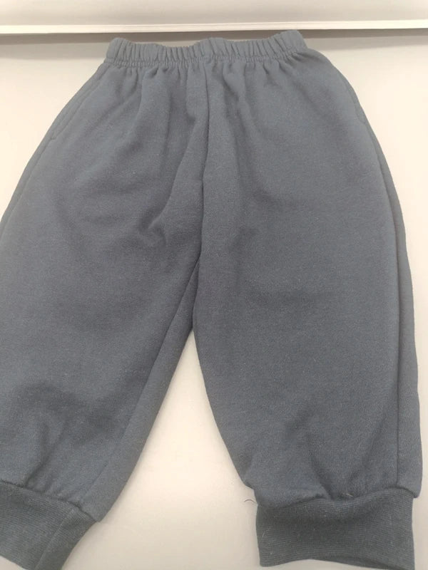Dunkelblaue Bambino Kinder-Jogginghose Größe 92 mit elastischem Bund und Beinbündchen