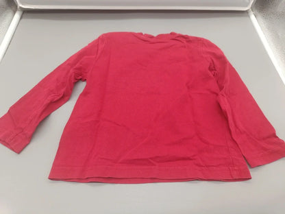 Rückseite des roten Tom Tailor Sweatshirts Größe 92