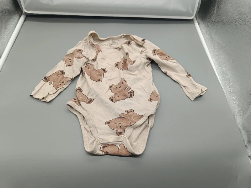 Langarm Body Bärenmotiv – Fox & Bunny (12-18 Monate)