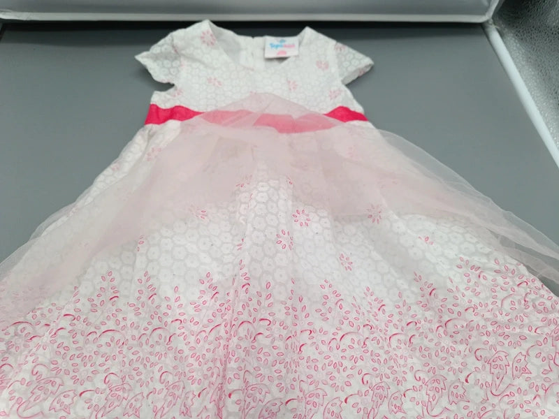 Mädchen Festkleid Topitop Gesamtansicht Rock