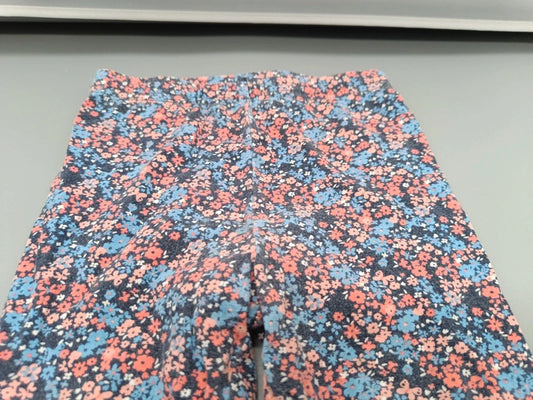 Mädchen Leggings Ditsy Blumenprint Bund Nahaufnahme