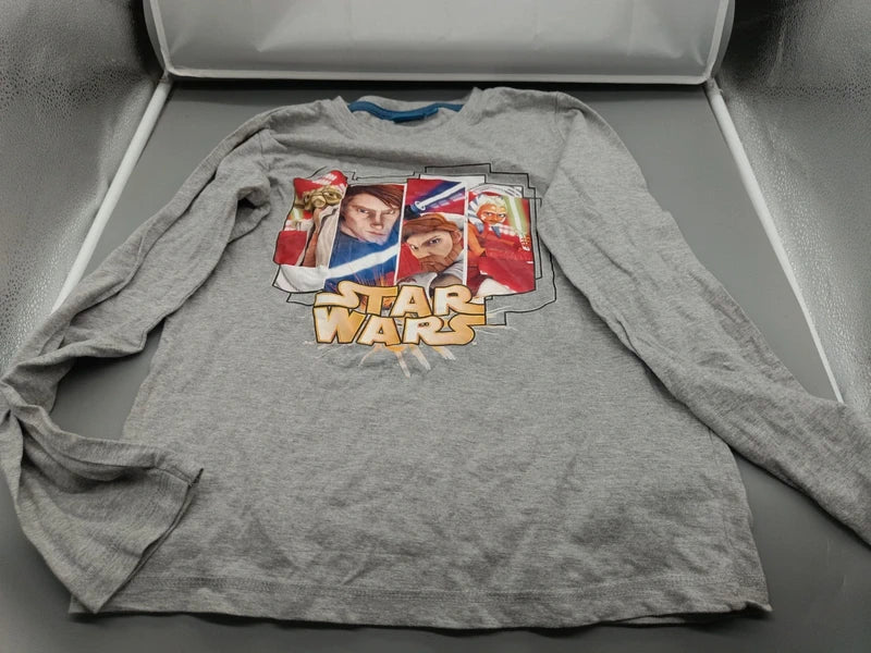 Star Wars Langarmshirt Clone Wars Frontdruck Vorderseite