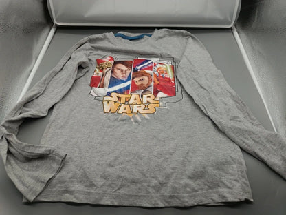 Star Wars Langarmshirt Clone Wars Frontdruck Vorderseite