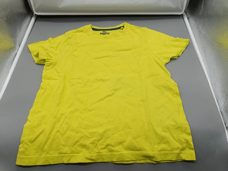 Kinder T-Shirt Pepperts Signalgelb Vorderseite