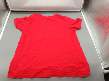 Kinder T-Shirt Rot Koralle Rückseite