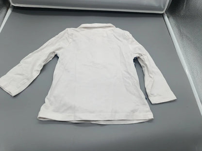 Baby Weihnachts-Shirt Rückseite Weiß