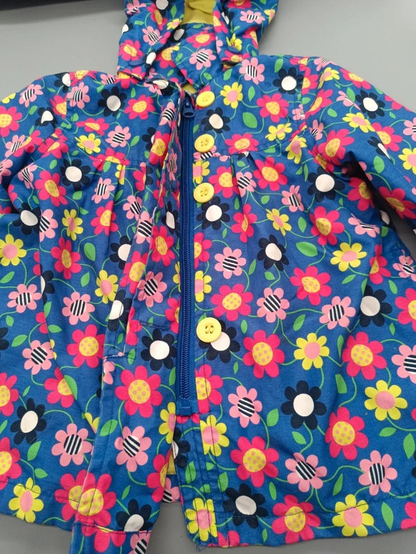 Jacke mit Kapuze bunt – Topomini (18-24 Monate)