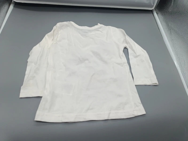 Kinder Langarmshirt Rudolph Rentier Rückseite
