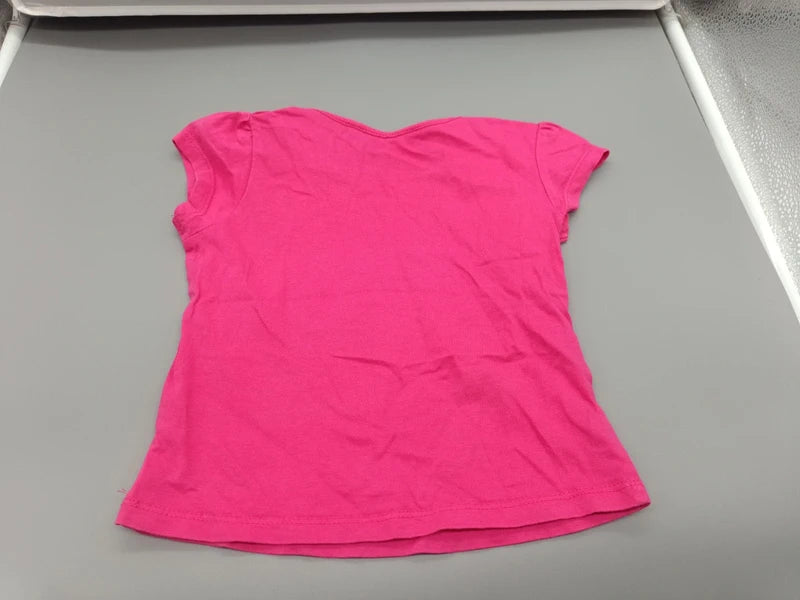 T-Shirt pink mit Aufdruck – Lupilu (18-24 Monate)
