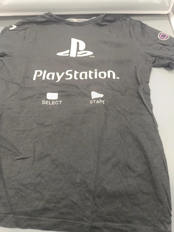 T-Shirt schwarz mit Aufdruck (11 Jahre)