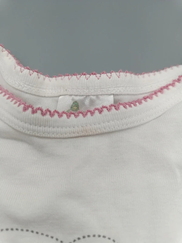 Baby Body Weiß Kragen Detail