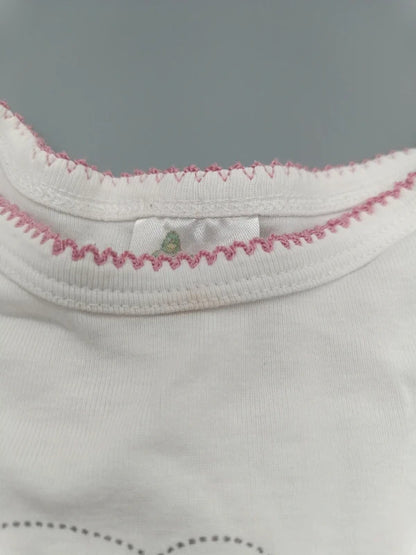 Baby Body Weiß Kragen Detail