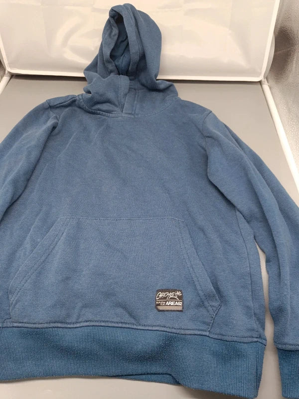 Kinder Hoodie Chiemsee Area 62 Stahlblau Vorderseite