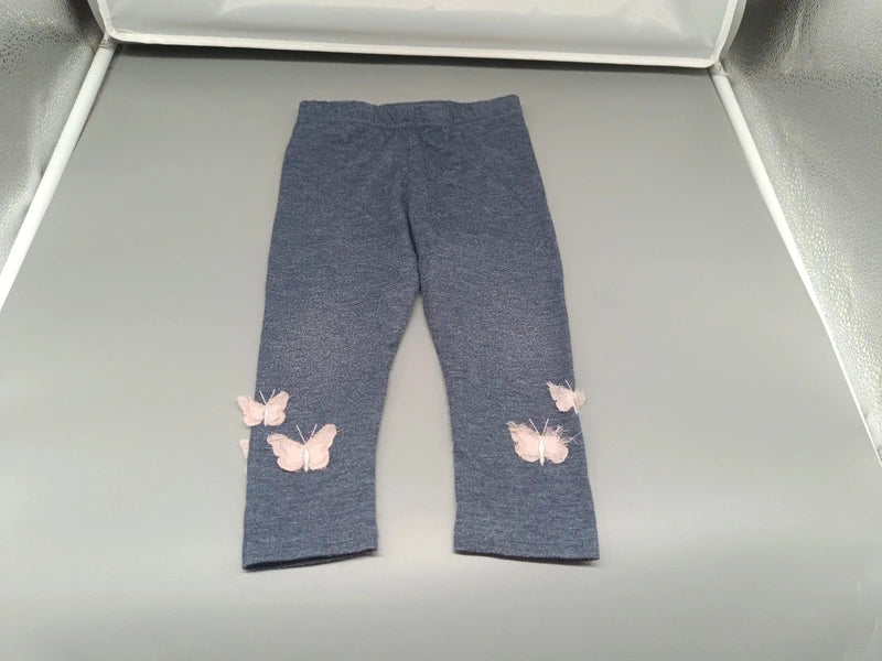 Leggings Schmetterlinge blau – Young Dimension (12-18 Monate)