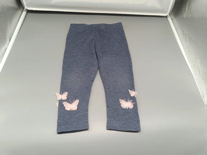 Leggings Schmetterlinge blau – Young Dimension (12-18 Monate)