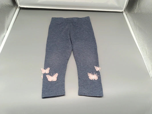 Leggings Schmetterlinge blau – Young Dimension (12-18 Monate)
