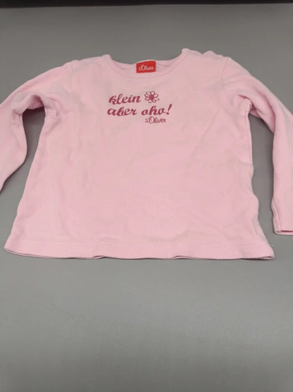 s.Oliver Langarmshirt Rosa Gesamtansicht