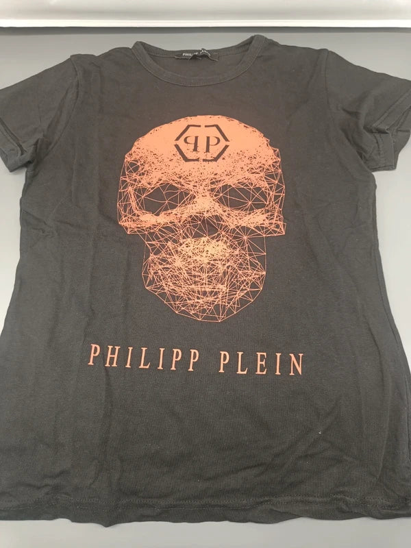 Philipp Plein T-Shirt Skull Geometric Print Vorderseite