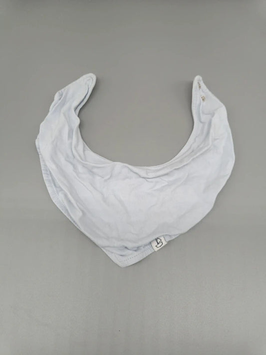 H&M Baby Dreieckstuch Bandana Hellblau Musselin ausgebreitet