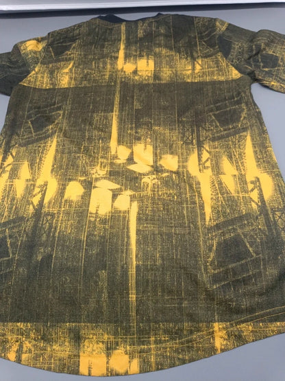 Adidas Kinder T-Shirt Schwarz Gold Rückseite