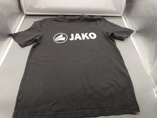T-Shirt schwarz mit Aufdruck – Jako (12 Jahre)