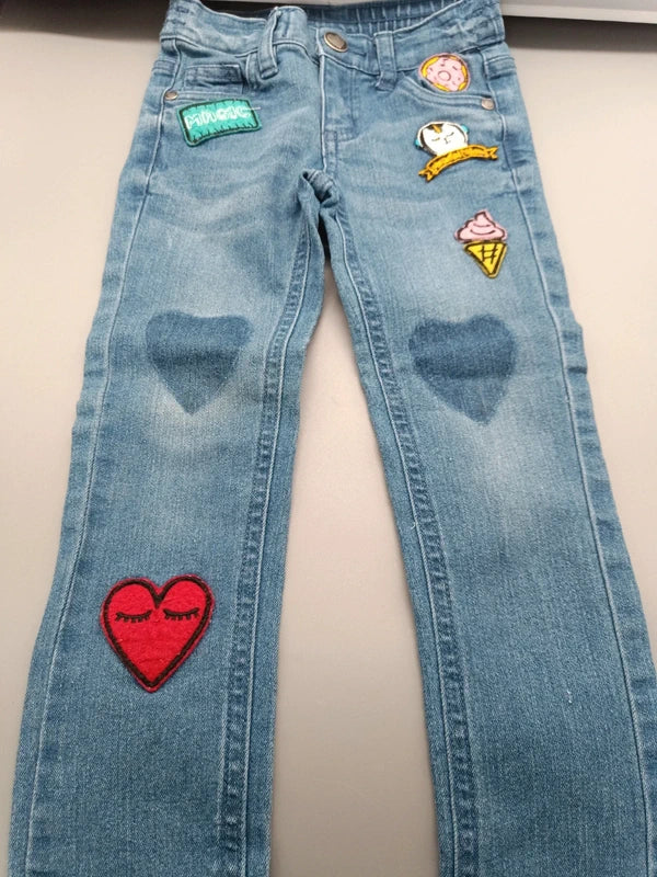 Jeanshose Kiki Koko blau 2