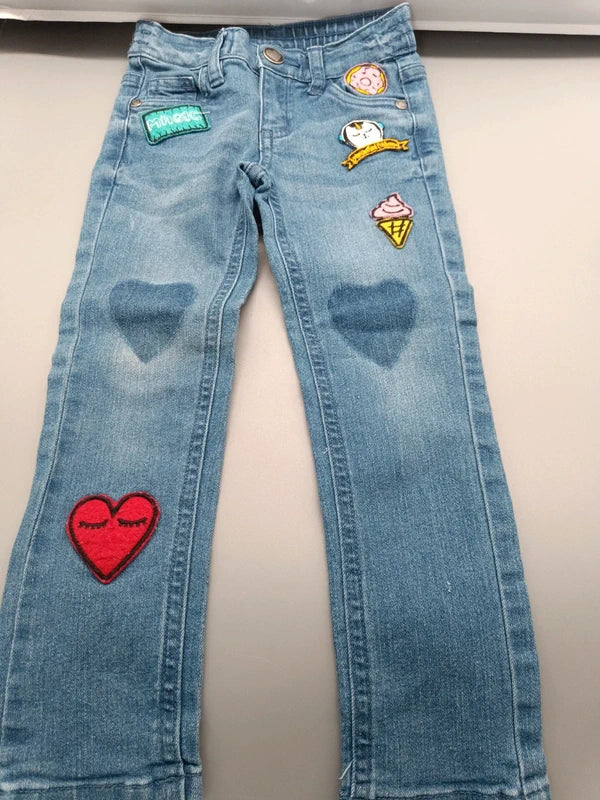 Jeanshose Kiki Koko blau