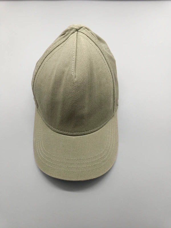 H&M Cap in Khaki, Vorderansicht mit gebogenem Schirm
