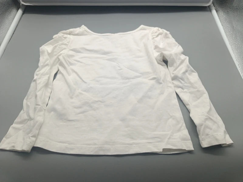 Sweetshirt Tennisspielerin weiß – Palomino (4 Jahre)