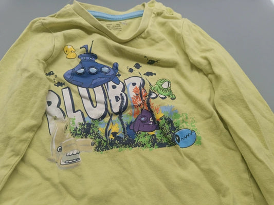 Sweetshirt Wassermotiv gelb – Stikeez (18-24 Monate)