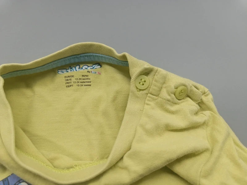 Sweetshirt Wassermotiv gelb – Stikeez (18-24 Monate)