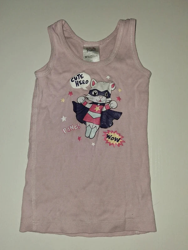 Achselshirt rose – Kiki & Koko (3 Jahre)