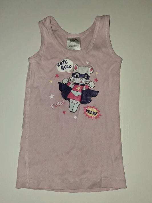 Achselshirt rose – Kiki & Koko (3 Jahre)