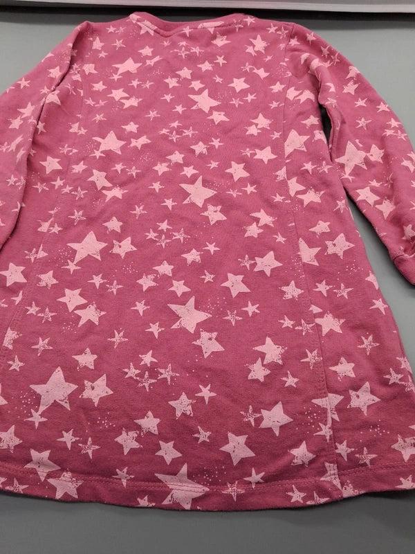Pinker Lupilu Sternenpullover Größe 98/104, Rückseite