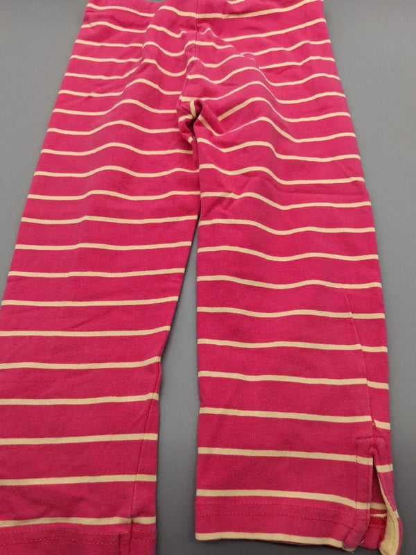 Pink gestreifte Topolino Kinderhose Größe 116, Rückseite