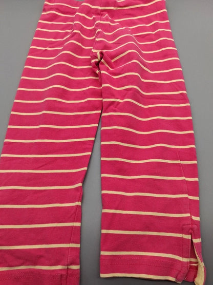 Pink gestreifte Topolino Kinderhose Größe 116, Rückseite