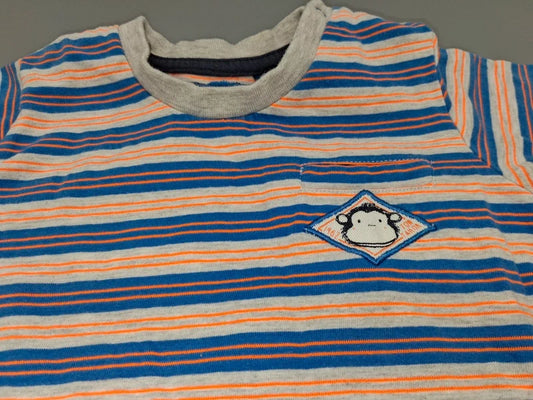 Detail des Affen-Aufnähers am Tom Tailor Schlafanzug